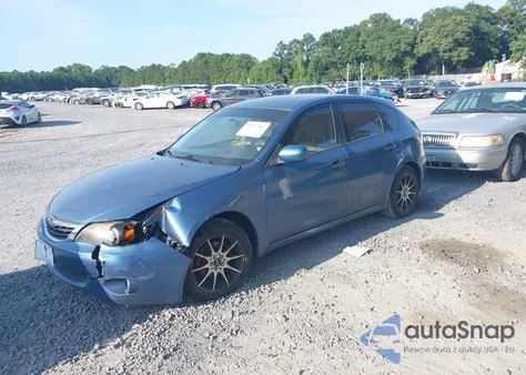 2009 Subaru Impreza 2.5I из США, поврежденный, VIN JF1GH61689H818190